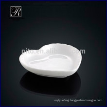 P&T chaozhou porcelain factory heart shape saucer dish, butter dish, snack dish